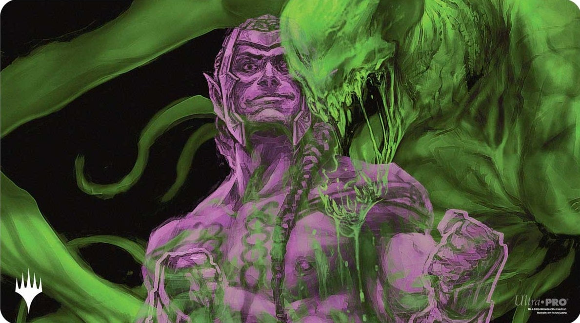 Ultra Pro Duskmourn Tyvar, The Pummeler Double Exposure Playmat image 0